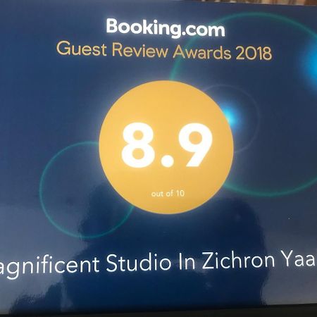 Magnificent Studio In Zichron Yaakov Sea View And Garden زخرون يعقوب المظهر الخارجي الصورة